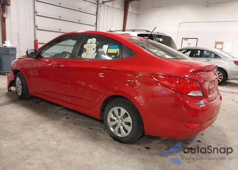 2016 Hyundai Accent Se из США, поврежденный, VIN KMHCT4AE4GU989876